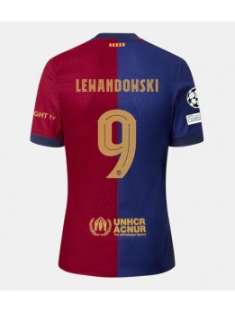 Barcelona Robert Lewandowski #9 Replika Hemmakläder 2024-25 Kortärmad